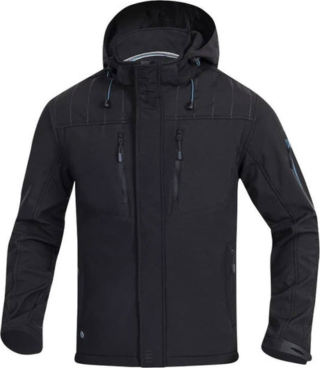 Ardon work outdoor gear ardon 4tech softshell jack | heren | zwart | l | hoog waterbestendig en ademend werkjack met afneembare capuchon