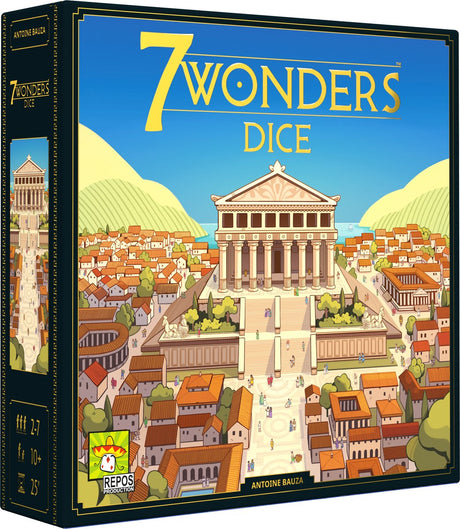 Asmodee bordspel 7 wonders dice strategie spel voor families.