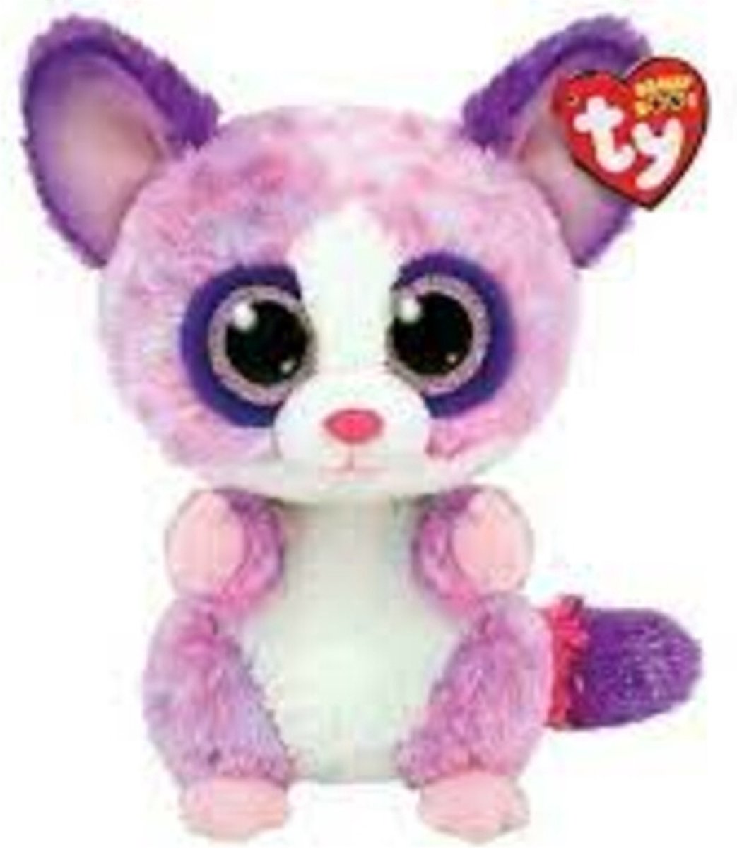 Ty beanie boo's becca pink bush baby, 15cm