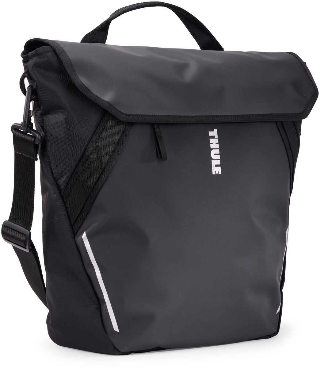 Thule chasm courier inlock - fietstas - black - 22l inhoud