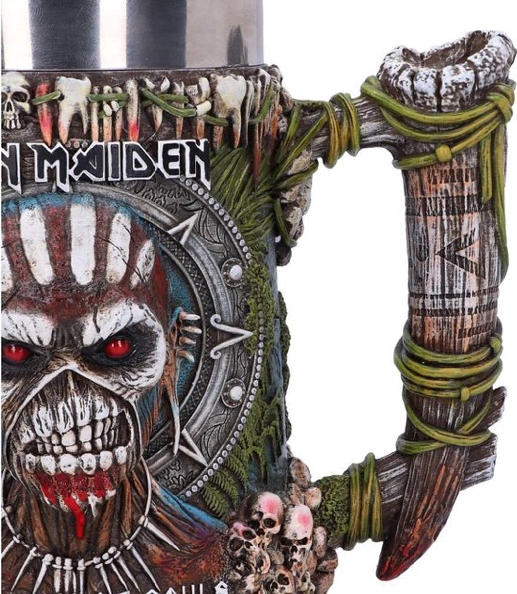 Nemesis now - iron maiden - book of souls - bierpul - 17.5cm