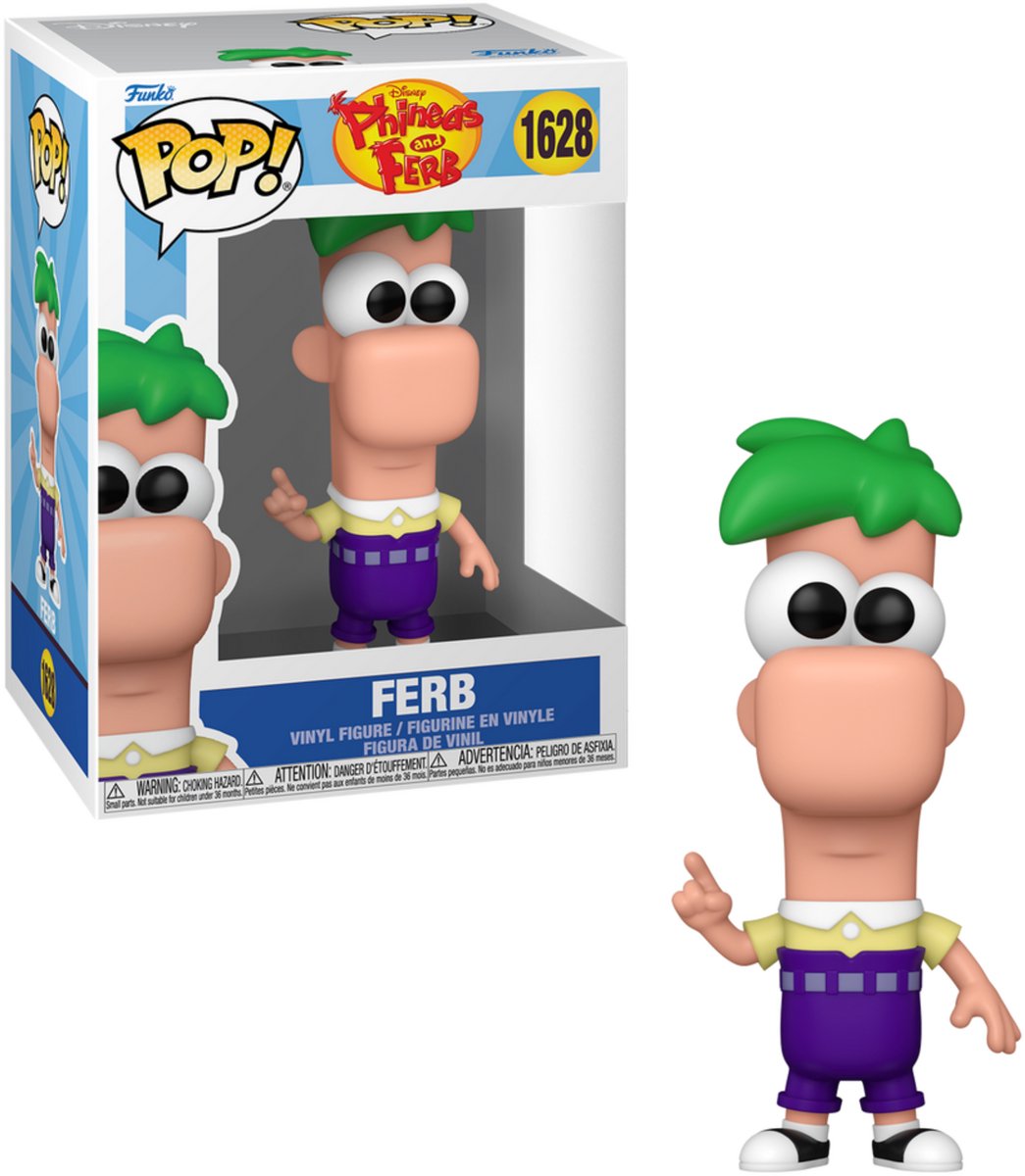 Funko pop! disney: phineas and ferb - ferb #1628
