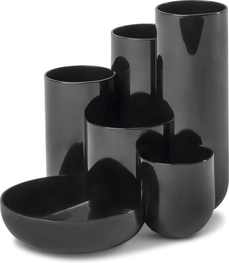 Han pennenkoker - campus - 6-vaks - zwart - ha-17480-13