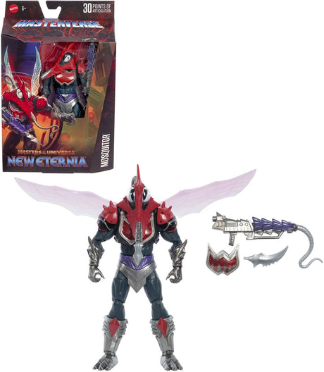 Mattel masters of the universe: new eternia masterverse action figure mosquitor 18 cm action figuur