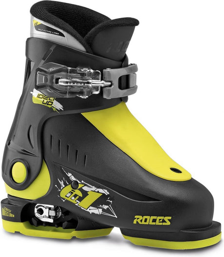 Roces - idea up - skischoenen - kinderen - 16.0-18.5 (25-29) - zwart - groen