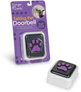 Hunger for words talking pet doorbell