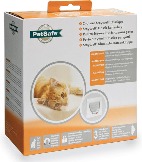 Petsafe 932 magnetisch kattenluik - wit - 10.5 x 22.6 x 22.8 cm