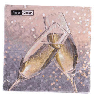 Servetten cheers 33x33 cm | 12 stuks