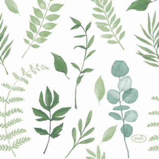 Duni servetten greenery 24x24 cm | 12 stuks