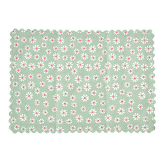 Daisy flowers placemat mix colours 35x50 set 3 | 2 stuks
