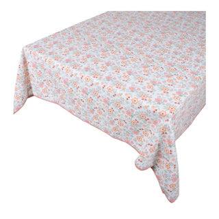 Freddie tafelkleed textiel roze 140x250 cm
