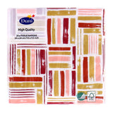 Duni servetten golden impuls 24x24 cm | 12 stuks
