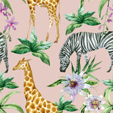 Servetten zebras girafes 33x33 cm | 12 stuks