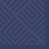 Duni servetten mosaic dark blue 24x24 cm | 12 stuks
