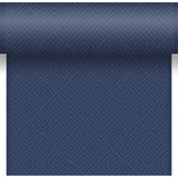 Duni tafelkleed 3-in-1 mosaic dark blue 40x480 cm | 8 stuks