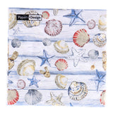 Duni servetten beach shells 33x33 cm | 12 stuks