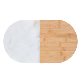 No brand serveerschaal ovaal 37x22x1,4 cm | 2 stuks