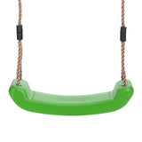 SwingKing Schommelzitje in hoogte Verstelbaar 43 x 17 cm Groen