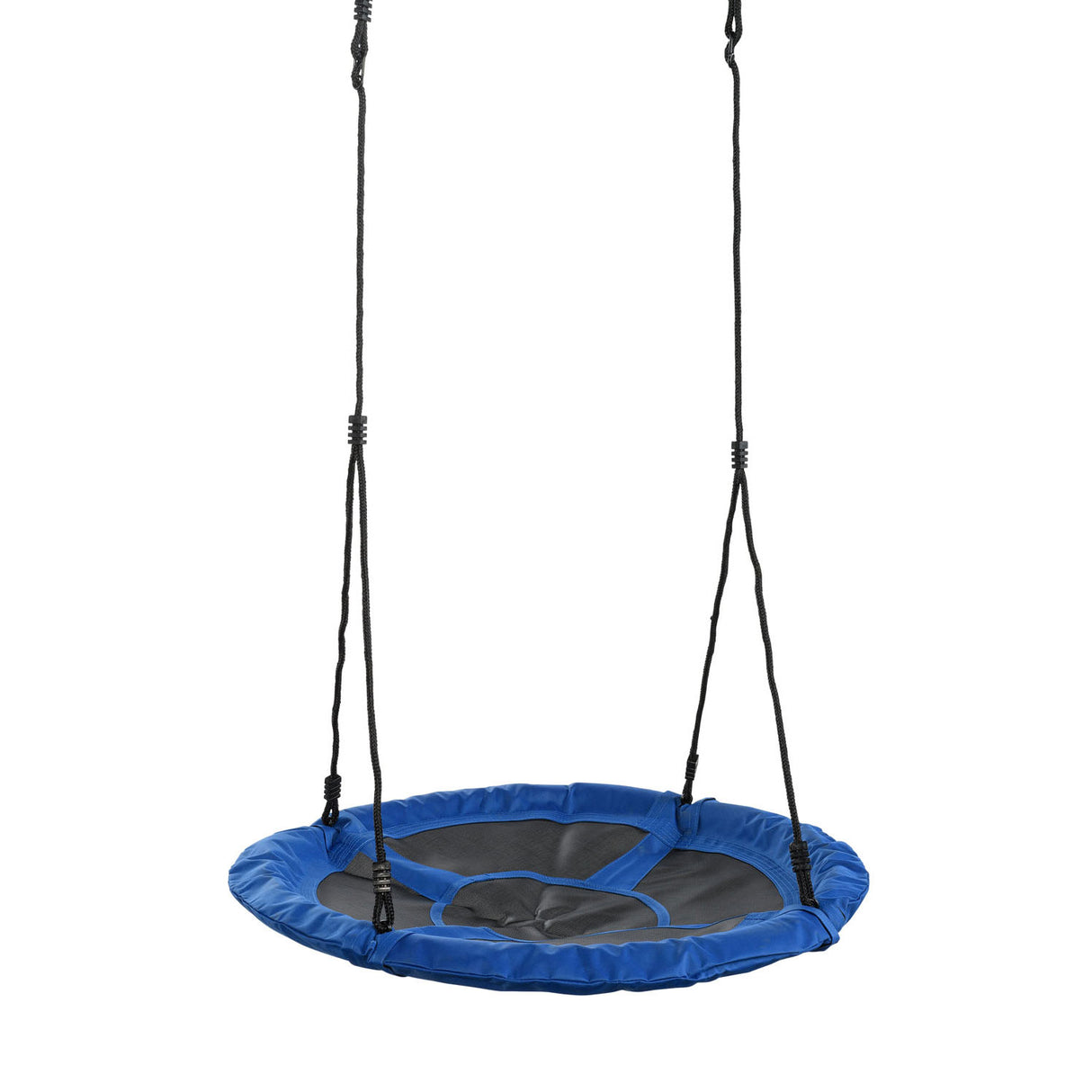 Swingking nestschommel blauw canvas, 98cm