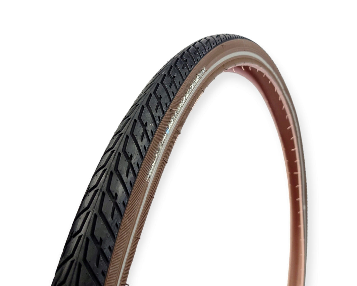 Deli tire voorvorkdeli 28x1.75 47-622 zwart bruin