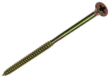 Mack 1006986 - spaanplaatschroef vz kop geelverzinkt 50st 6 x 130mm | 3 stuks