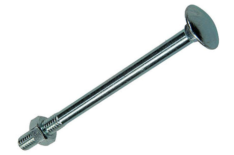 Mack 1007055 - houtbout + moer verzinkt 100 st 6 x 80 mm | 1 stuks
