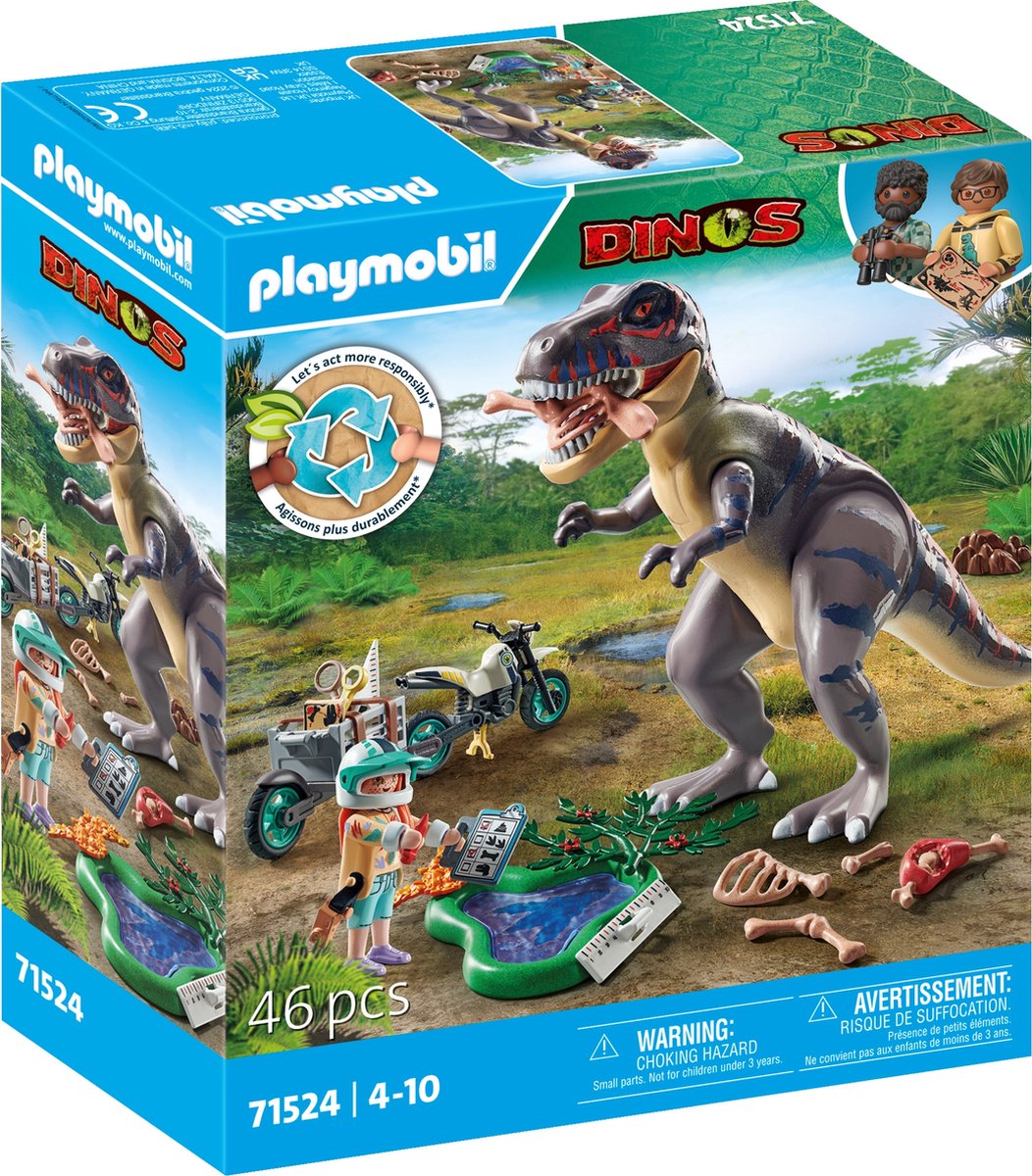 Playmobil dinos t-rex sporenonderzoek - 71524