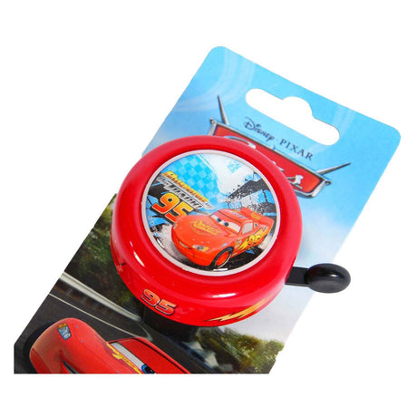 fietsbel Cars rood 54 mm
