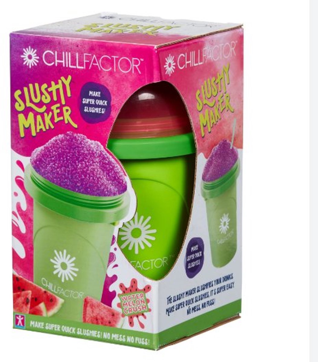 Lobbes chillfactor slushy maker speelgoed fruitastic watermelon crush multicolor.