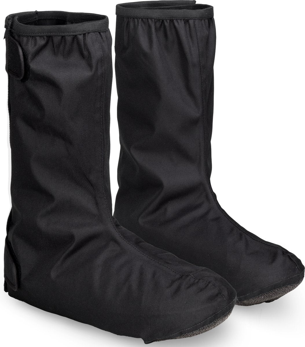 Gripgrab - dryfoot 2 waterproof everyday regen fiets overschoenen waterdichte fietsoverschoenen schoenovertrekken - zwart - maat xl (44 45)