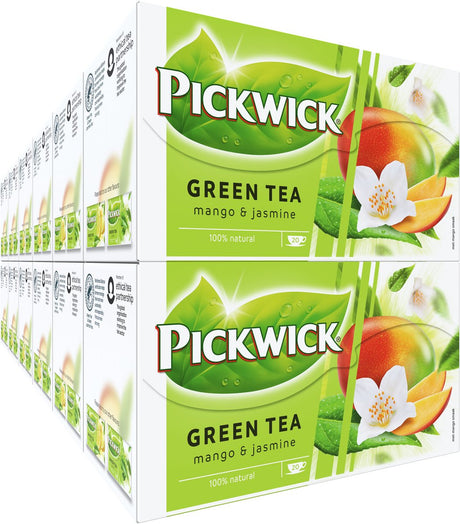 Pickwick mango jasmine groene thee - 12 x 20 theezakjes