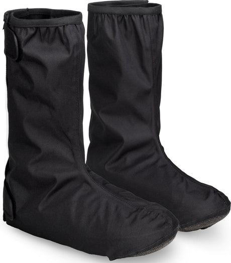 Gripgrab - dryfoot 2 waterproof everyday regen fiets overschoenen waterdichte fietsoverschoenen schoenovertrekken - zwart - maat s (38 39)