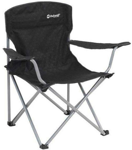 Outwell catamarca campingstoel opvouwbaar zwart