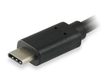 Equip equip 133455 usb 3.0 cable type c male to type a female, 15cm