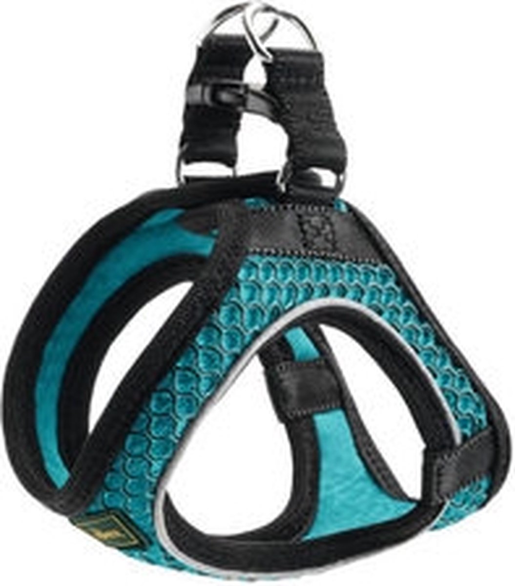 Hunter hondentuigje hilo-comfort turkoois maat m l (58-63 cm)