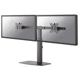 Neomounts neomounts fpma-d865dblack flatscreen bureausteun, 2x 10-27 , 12 kg, 35 46cm, 75x75 100x