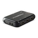 Equip equip 332721 hdmi switch, 3x, hdmi1.4, dolby true-hd, 7.1ch, black