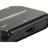 Equip equip 332721 hdmi switch, 3x, hdmi1.4, dolby true-hd, 7.1ch, black