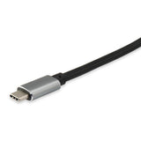 Equip 133464 usb type c to 2x hdmi female adapter, 2160p@30 hz, usb3.1 gen1, grey