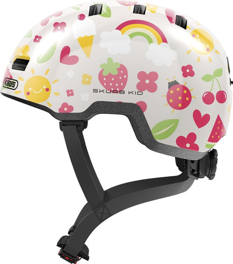 Abus skurb kid - fietshelm - kinderen cream summer m (50 - 55 cm)