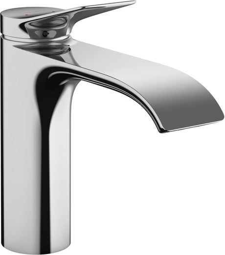 Hansgrohe vivenis - wastafelmengkraan - ééngreeps bediening - met trekwaste - 110mm maat - chroom
