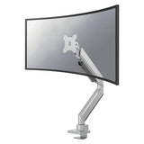 Neomounts neomounts neomounts nm-d775silverplus flat screen desk mount 1x 10 49 , 18kg, desk clam