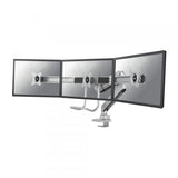 Neomounts neomounts nm-d775dx3silver flat screen desk mount, 17 27 , 6 kg, 100x100 mm, clamp, sil