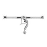 Neomounts neomounts nm-d775dx3silver flat screen desk mount, 17 27 , 6 kg, 100x100 mm, clamp, sil