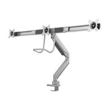 Neomounts neomounts nm-d775dx3silver flat screen desk mount, 17 27 , 6 kg, 100x100 mm, clamp, sil