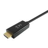 Equip 119390 displayport to hdmi cable, displayport -> hdmi, male male, straight, 2m, black