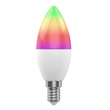 Woox r9075 smart rgb led bulb, wifi, e14, cct, google assistant amazon alexa