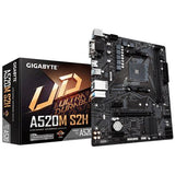 Gigabyte gigabyte a520m s2h, matx, amd,am4, a520, ryzen 3 3rd gen, 64gb, 2x dimm ddr4, 5000 mhz, usb3.1, m.2