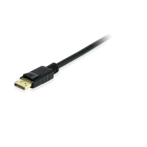 Equip equip 119253 display port cable, displayport 1.4, 8k 60hz and 4k 120hz, hdr, 3m, black