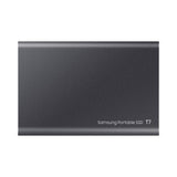 Samsung mu-pc500t ww t7 portable ssd, 500 gb, usb type-c, 3.2 gen 2, 1000 mb s, password, grey